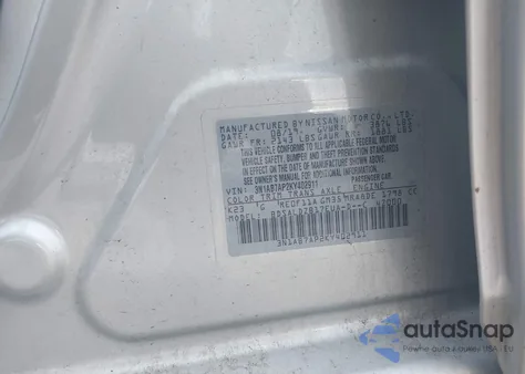 2019 Nissan Sentra Sv из США, поврежденный, VIN 3N1AB7AP2KY402911